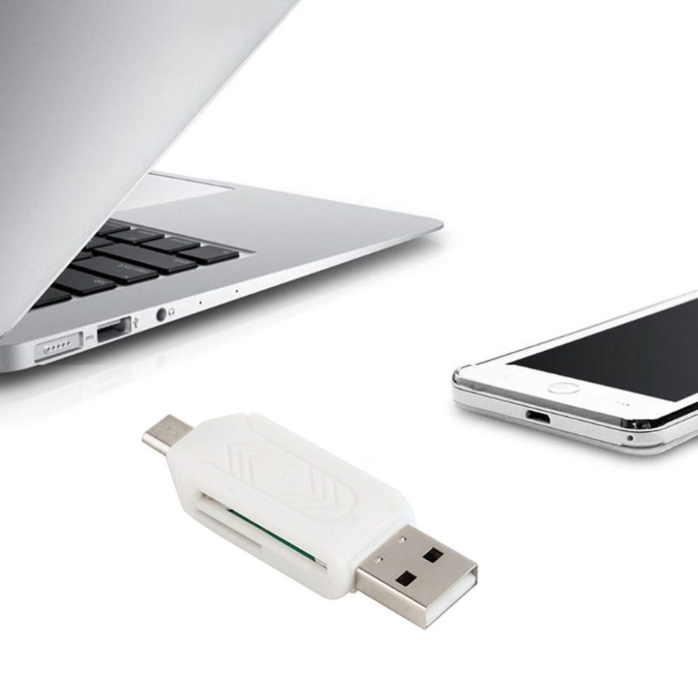USB 2.0 Четец на карти с памет Micro USB OTG