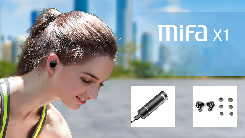 Безжични слушалки Mifa X1 с Bluetooth 5.0