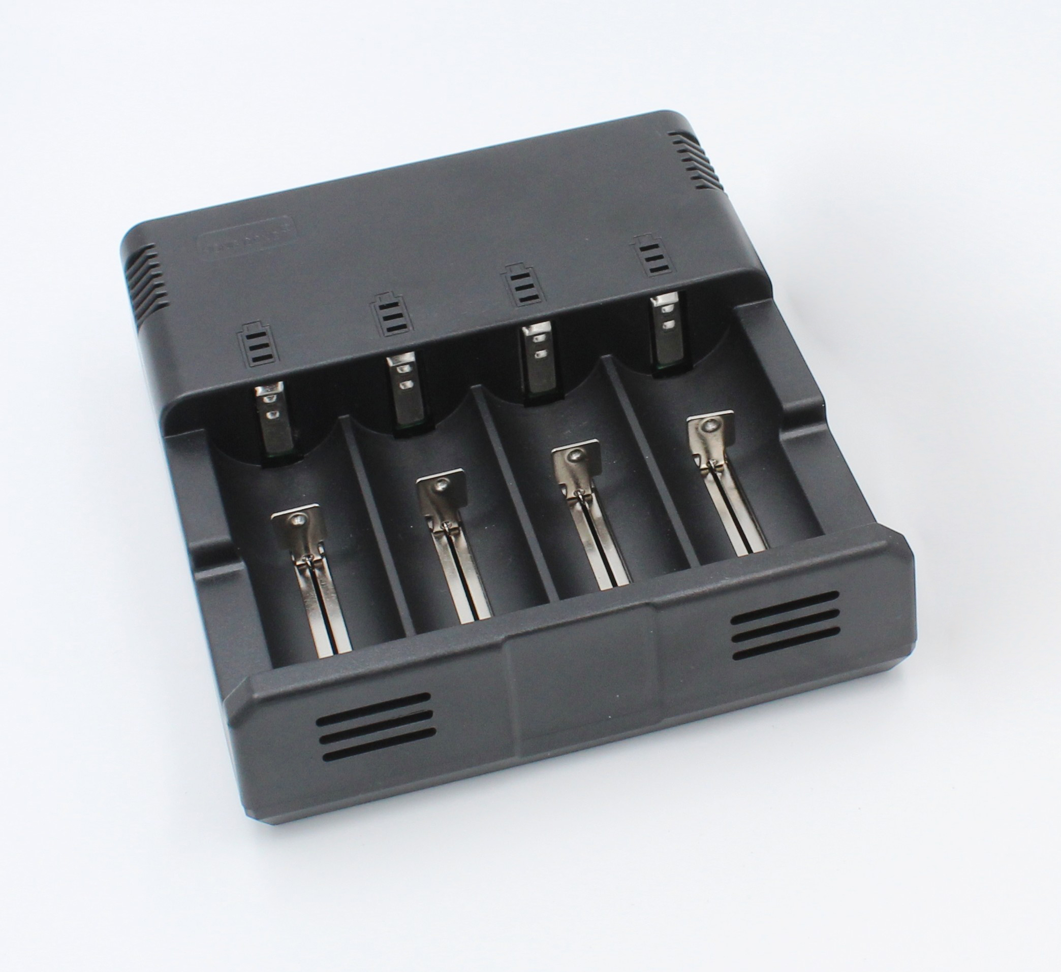 Charger for 18650 batteries with 4 slots