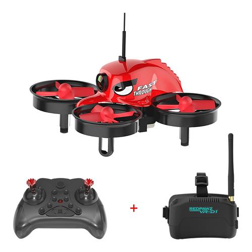 Рейсинг дрон Redpawz R011 5.8G + FPV очила за пилотиране VR-D1
