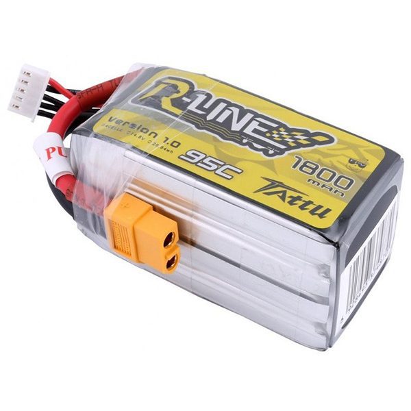 Батерия Tattu R-Line 1800mAh 22.2V 95C 6S1P XT60