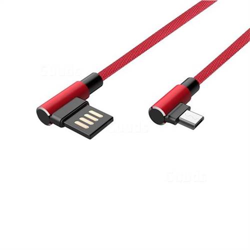 Micro USB кабел 90 градуса