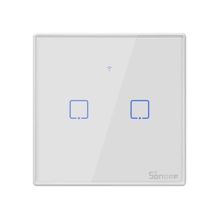 Умен ключ Sonoff T2 EU WiFi + RF 433 1/2/3 канала