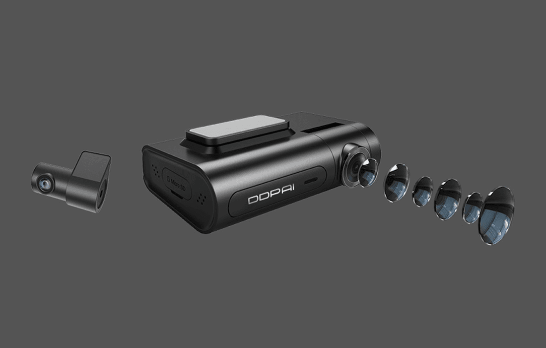 Видеорегистратор с 2 камери DDPAI X2S Pro GPS 2K WIFI