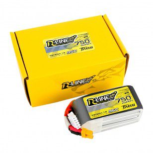 Батерия Tattu R-Line 750mAh 14.8V 4S1P 95C