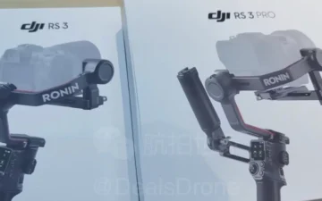 Новите DJI RS 3 и DJI RS 3 PRO гимбали в “изтекли” снимки, показващи че пускането им скоро ще е по график