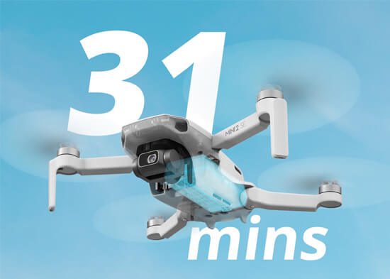 Drona DJI Mini 2 SE Fly More Combo - iDrones.Ro