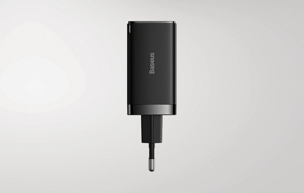 Încărcător Baseus GaN5 Pro 2xUSB-C + USB, 65W (negru) - iDrones.Ro