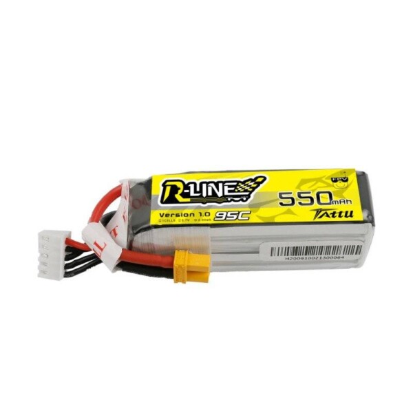 Батерия TATTU R-Line 550mAh 14.8V 95C 4S1P XT30
