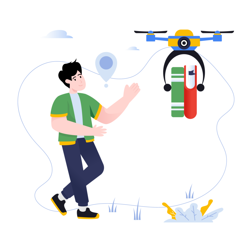 Lovepik_com-450126208-Carefully crafted flat illustration of educational drone