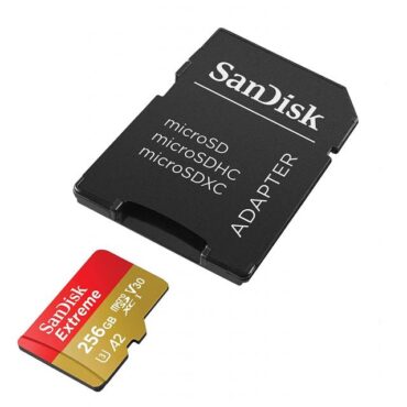 КАРТА ПАМЕТ SANDISK EXTREME, 256GB, 160MB/S, CLASS 10, U3