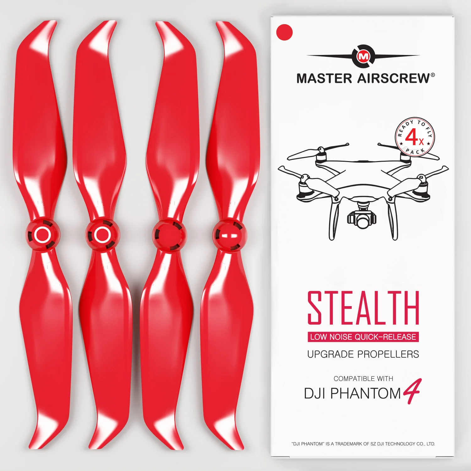 Перки Master AirScrew STEALTH за DJI Phantom 4 / Pro / Pro v2.0 / RTK / Advanced