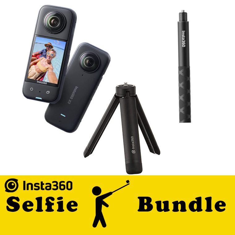 Insta360 X3 Selfie Bundle