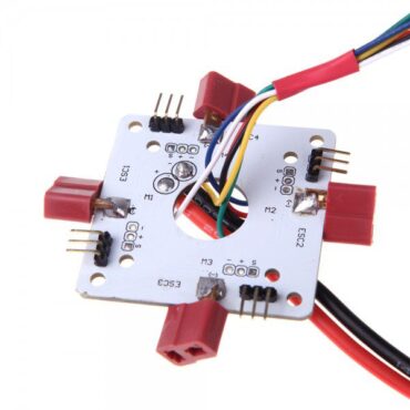 Дистрибуторна платка с T конектори+ кабели за ESC за дрон