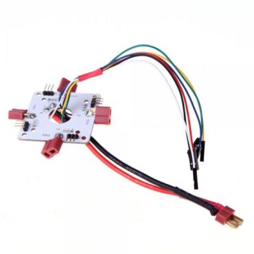 Дистрибуторна платка с T конектори+ кабели за ESC за дрон
