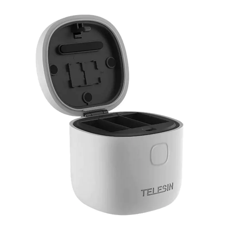 Зарядна кутия с 3 слота Telesin Allin box + 2 батерии за GoPro Hero 11 / 10 / 9