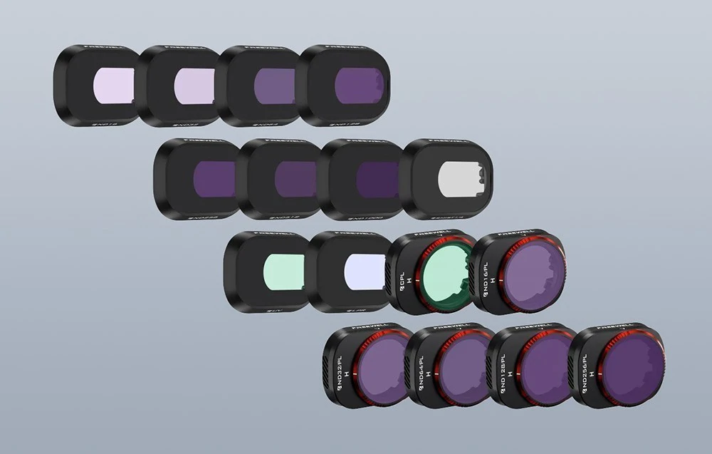 Set of 16 Freewell filters for DJI Mini 4 Pro drone