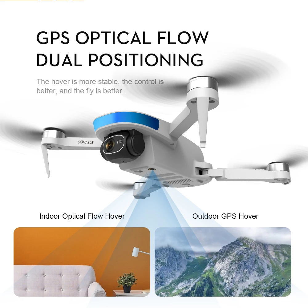 Drone LSRC S6S / GPS / Brushless motors / 25 min. flight