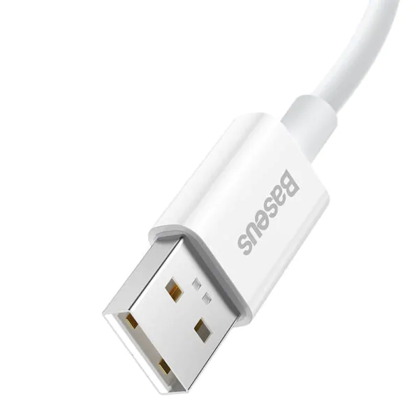 Baseus Superior Series кабел USB към USB-C, 65W, PD, 2м(бял)
