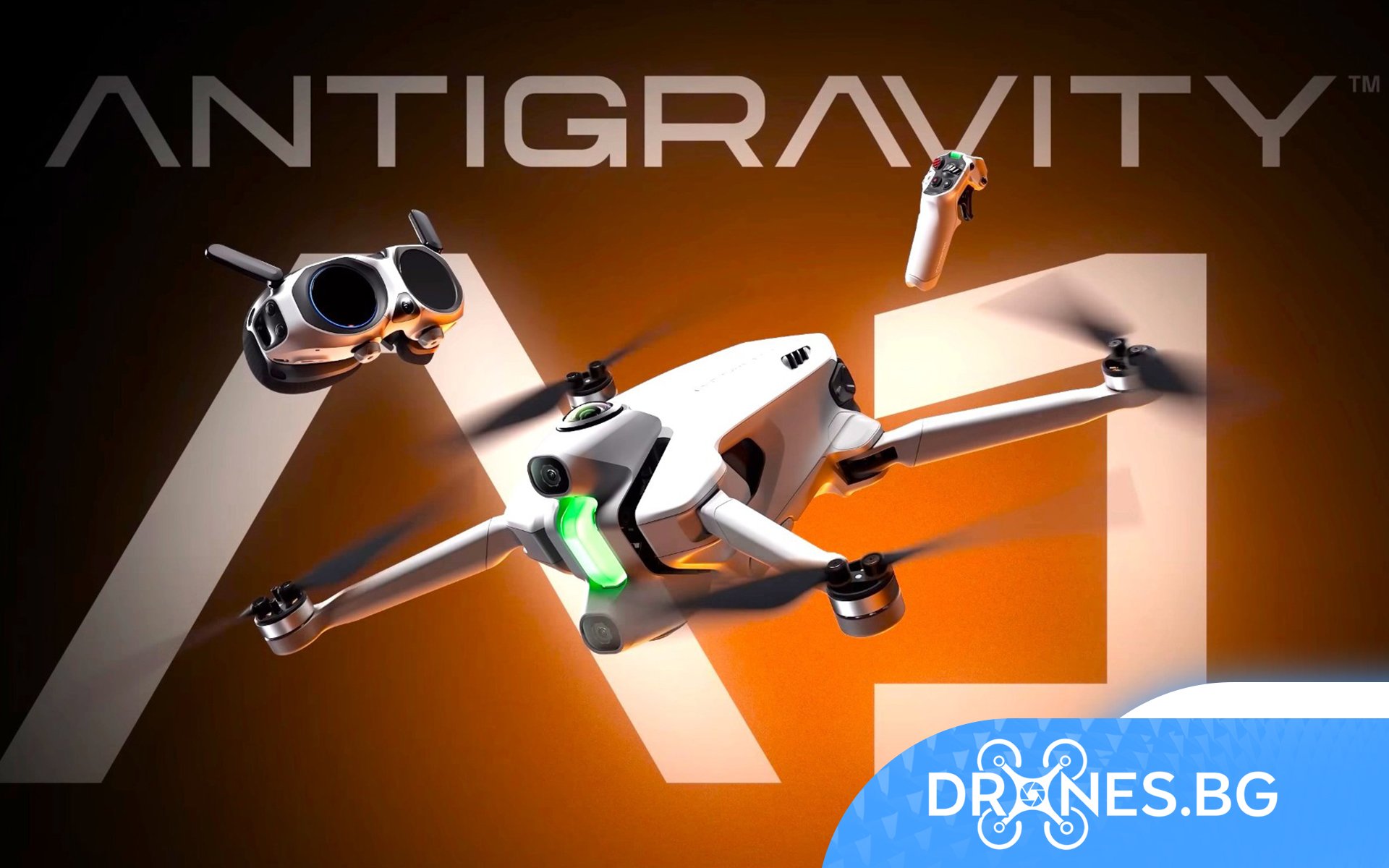 Antigravity A1: Първият в света 36° дрон