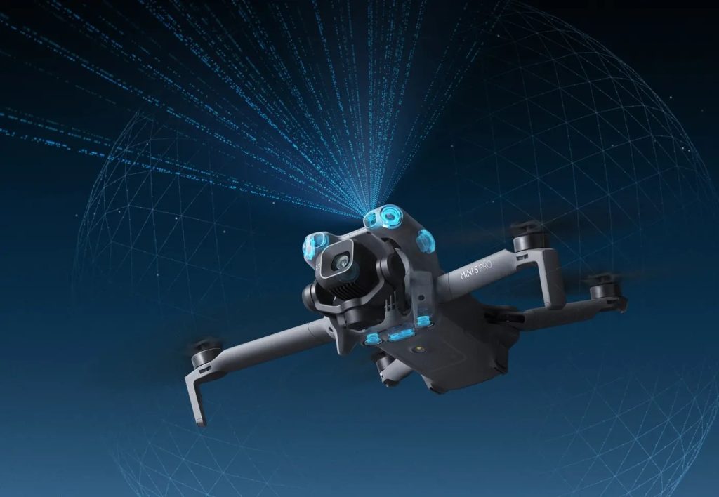 DJI Mini 5 Pro: Най-добър сред мини дроновете- Drones.bg Магазин за дронове, екшън камери, стабилизации, сервиз за дронове